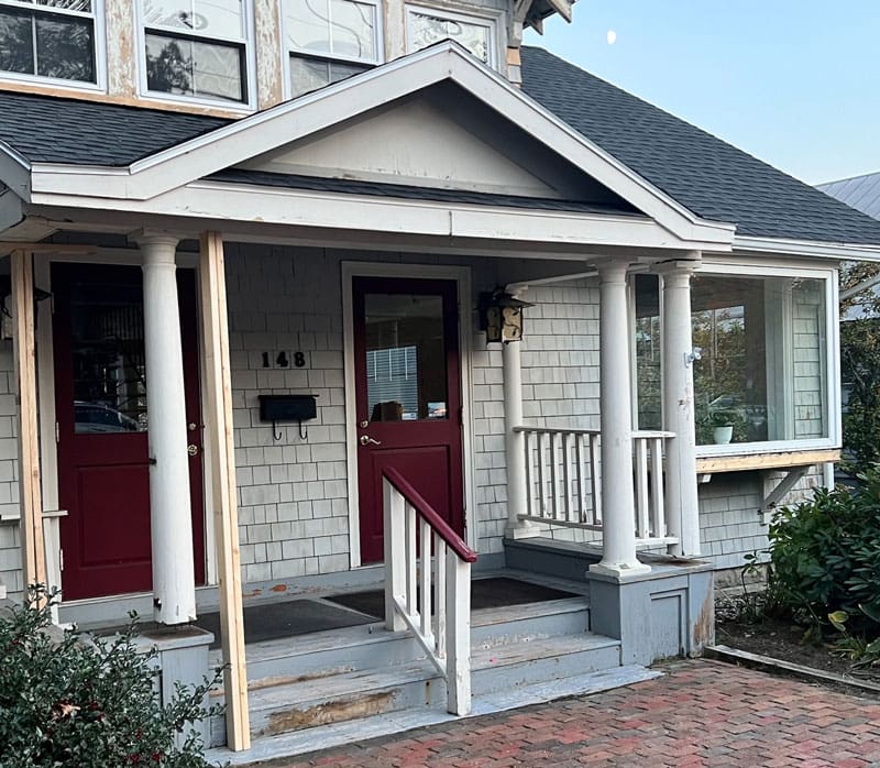 4 Front of 148 Main Street Freeport Maine construction